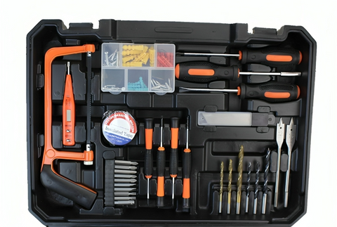 Household Tool Kit 12V Lithium-Ion Cordless Screwdriver Drill