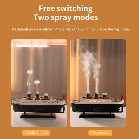 Air Humidifier New Jellyfish Ship Model