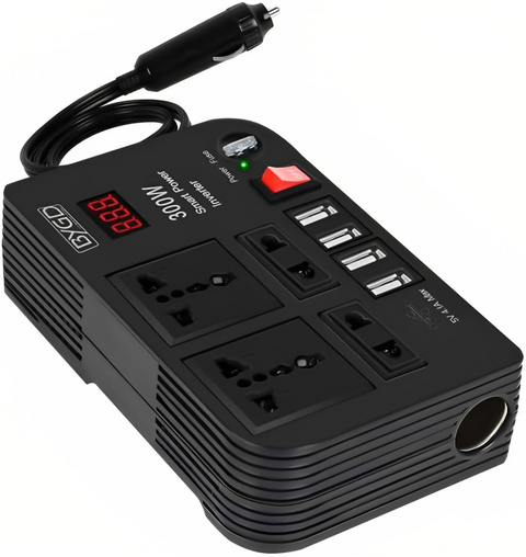 Car Power Inverter, DC 12V to 220V AC Converter