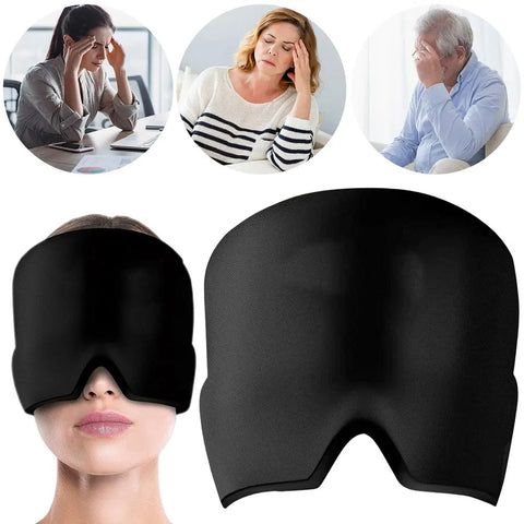 Migraine Relief Hat headache hat Gel Hot Cold Therapy