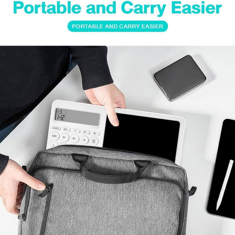 Calculator Notepad with 8 Inch LCD Writing Tablet