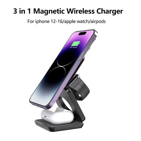 3-in-1 Foldable Wireless Charger