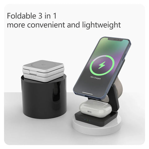 3-in-1 Foldable Wireless Charger