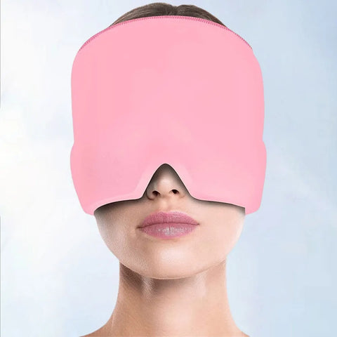 Migraine Relief Hat headache hat Gel Hot Cold Therapy