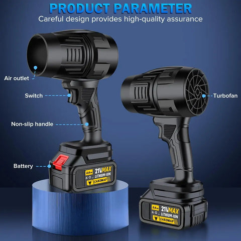 Lightweight Electric Cordless Handheld Leaf Blower – Power & Portability in One